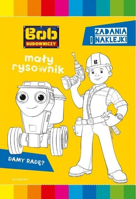 

Bob Budowniczy Mały rysownik Kolorowanka Naklejki