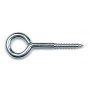 WKRĘT OCZKOWY Z UCHEM ŚRUBA GWINT DO DREWNA 8 x 50