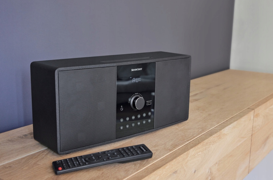 WIEŻA STEREOSYSTEM SILVERCREST BLUETOOTH USB DAB+ EAN (GTIN) 4055334289276