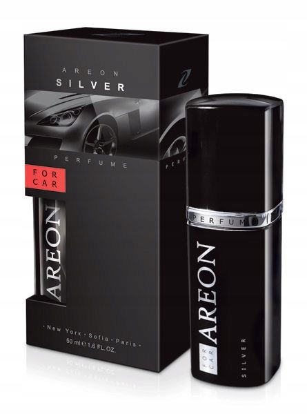 

Areon Car Perfum do samochodu 50ml Silver
