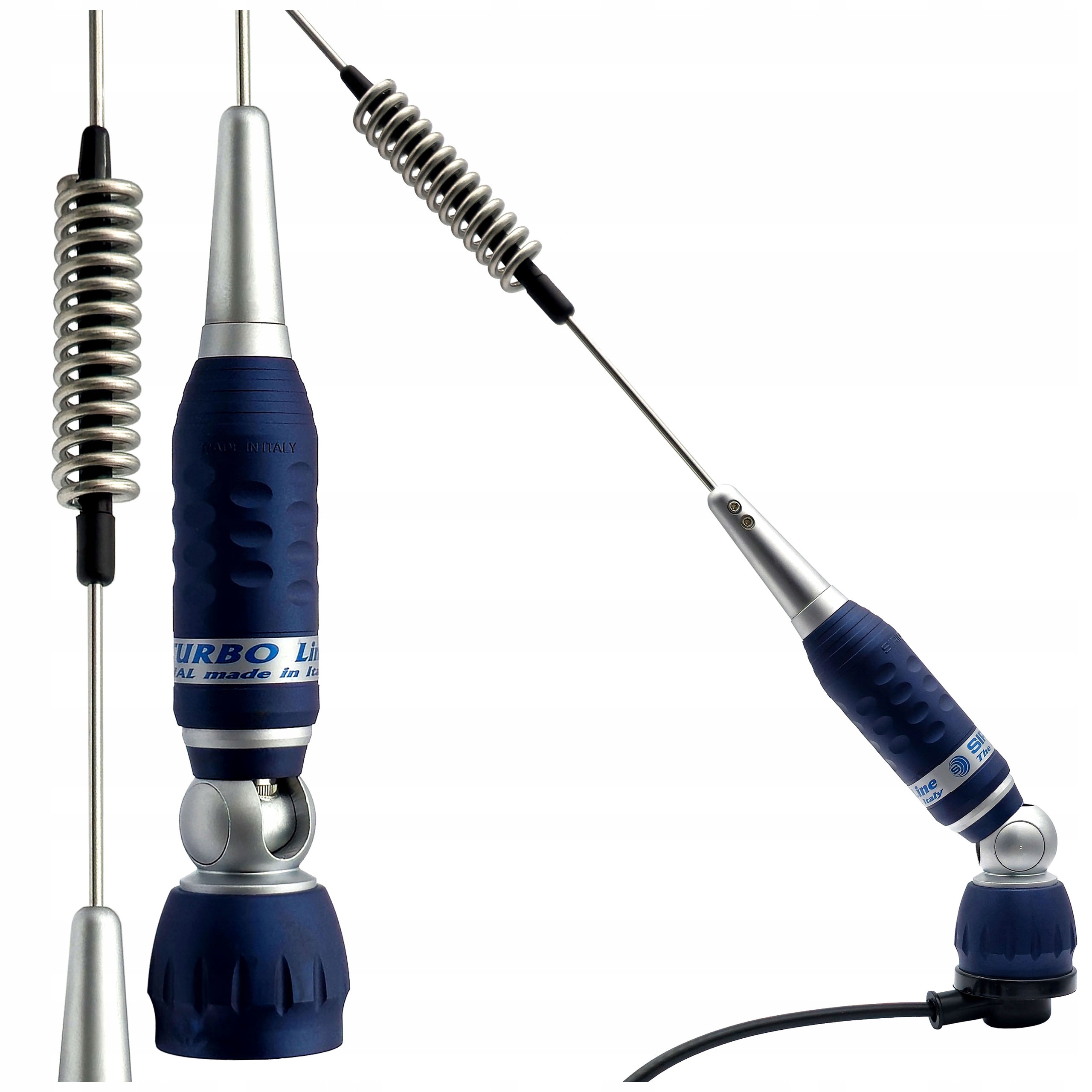 Cb anténa Sirio Turbo 800 délka 84 cm, naklápěcí, montážní s kabelem