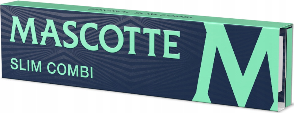 Bibułki MASCOTTE Original Slim Size Magnetic Combi Pack   Filterki 34szt.