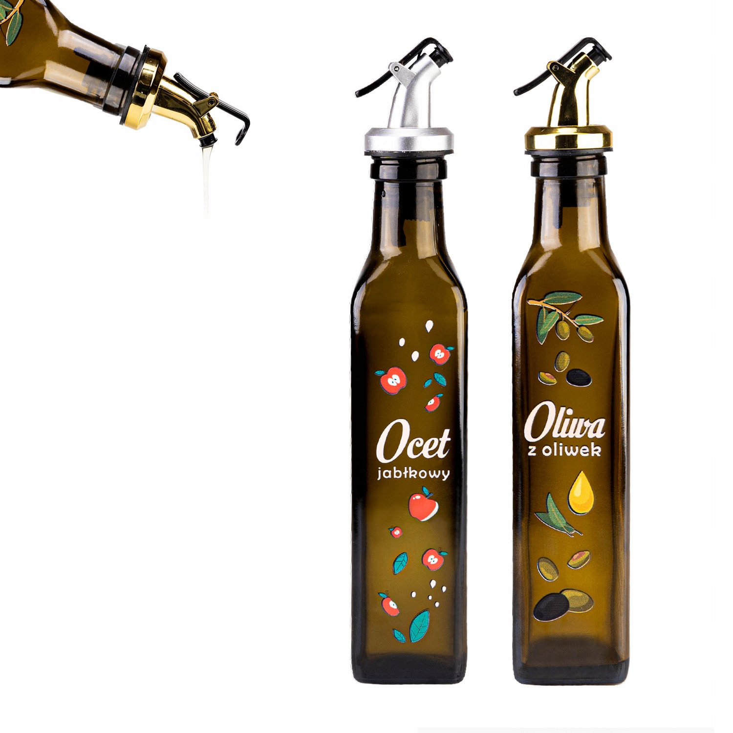 

Butelka Marasca 250 ml z nalewakiem na oliwę ocet