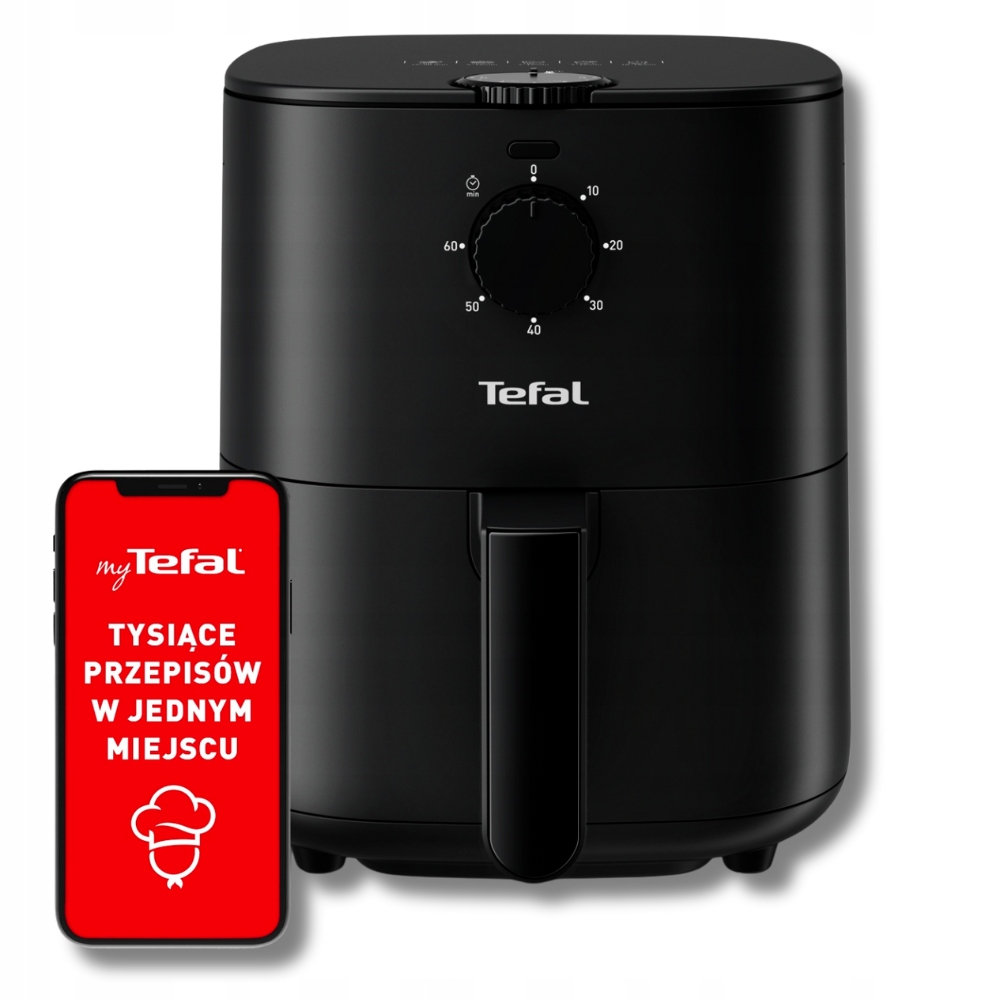 beztuková fritéza Tefal 3,5L Air Fryer 1400W Knoflíková