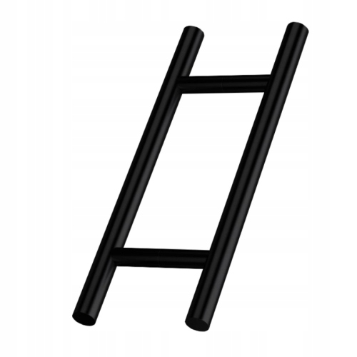 Držák Fi 32 H= 300 mm Antaba Jednoduchý Oboustranný Černý Dveře Držák Kov