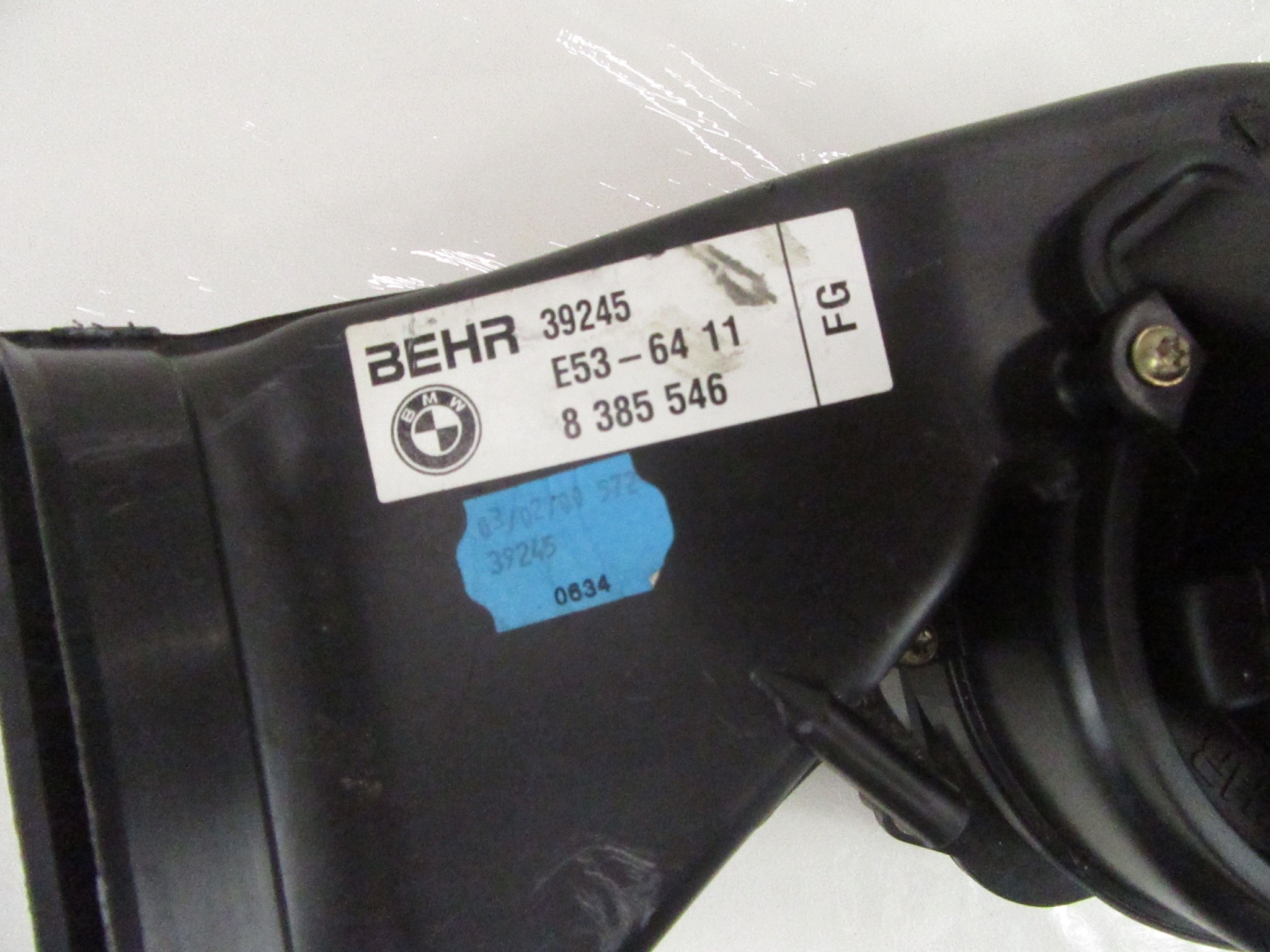 tOPENÍ vrtule ventilátor klími záď BMW e53 X5