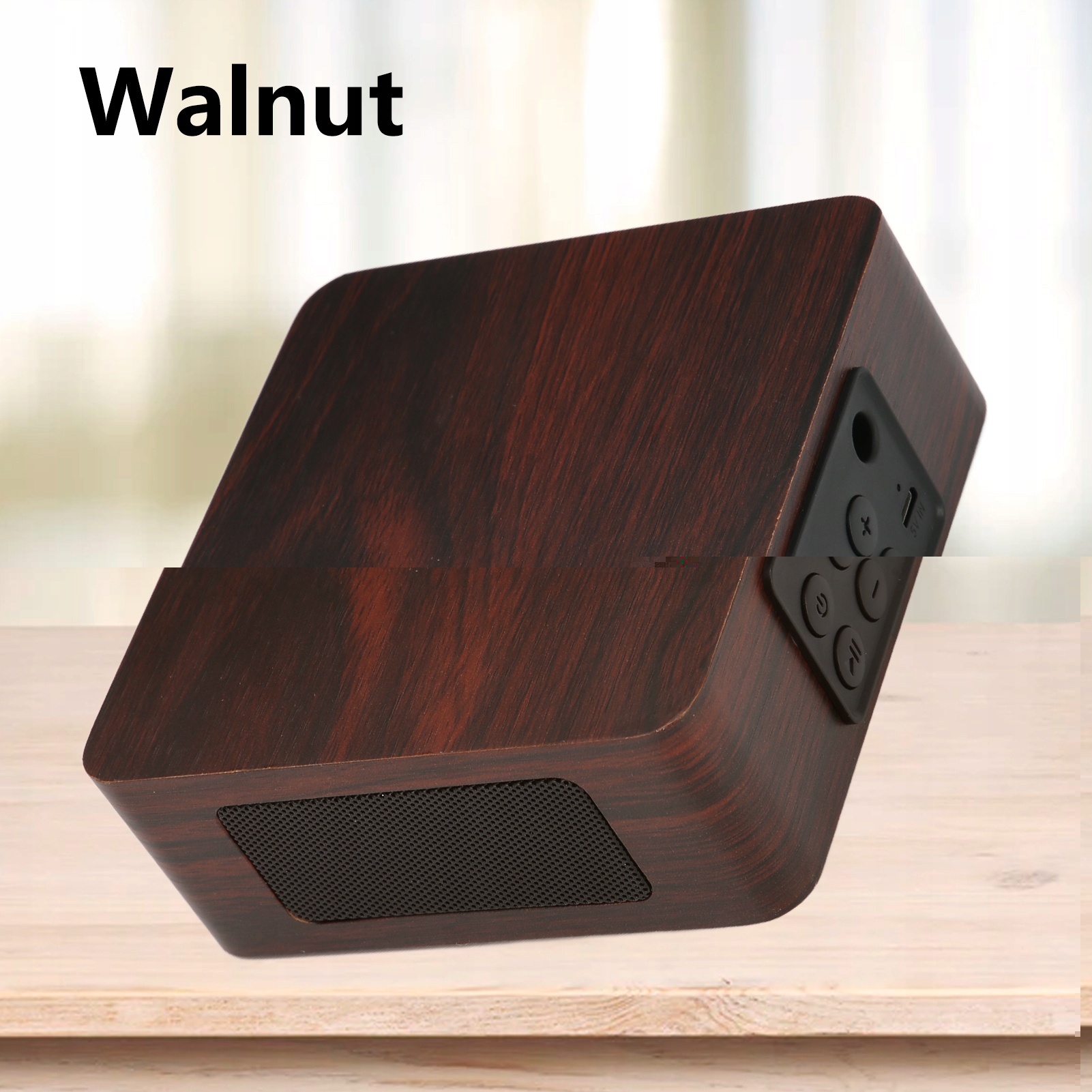 Q1A Drewniany głośnik Bluetooth Subwoofer Marka Inna