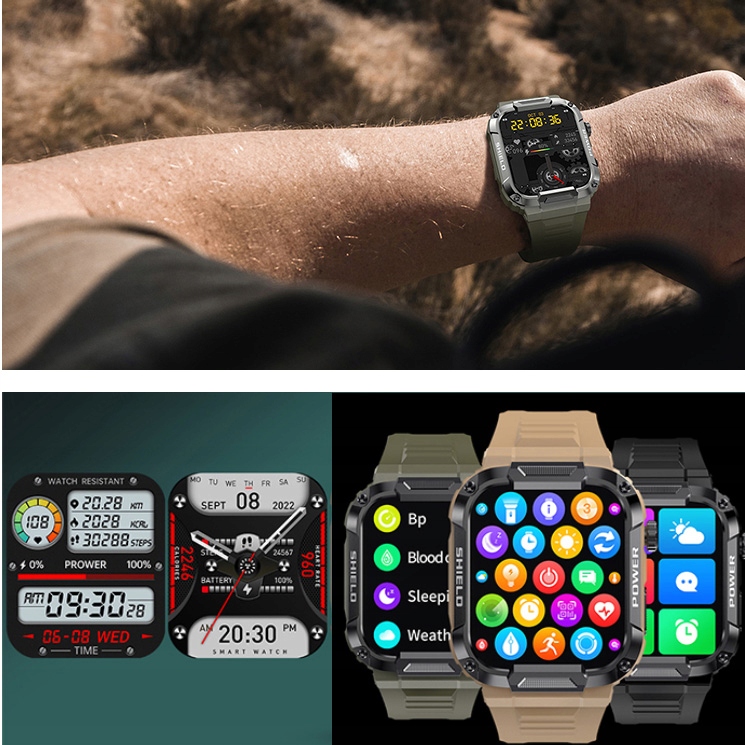 Zegarek męski SMARTWATCH Rubicon ROZMOWY SPORT SMS Model inny