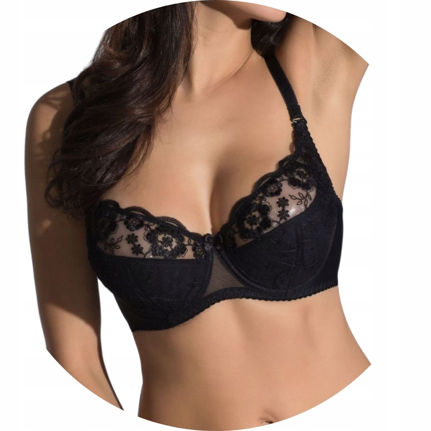 Polovyztužená podprsenka Semi Soft Biggi Noa 2 černá 90E