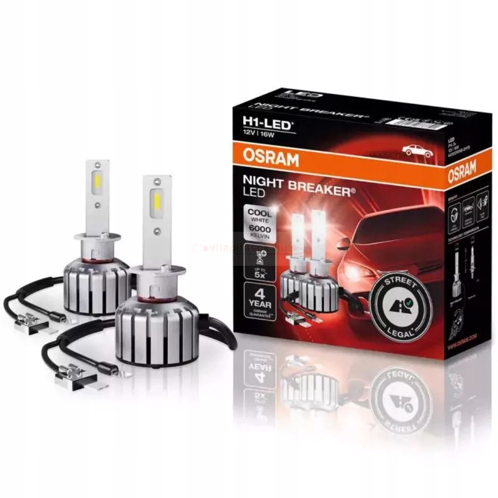 Osram Led žiarovky H1 Night Breaker Led 6000K