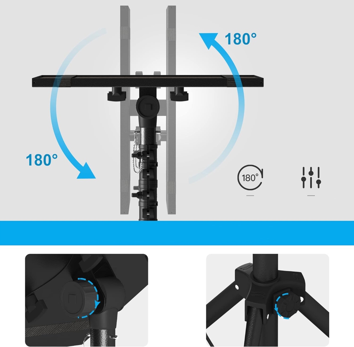 Statyw stojak pod laptop projektor, tripod 1.2 m Marka inna
