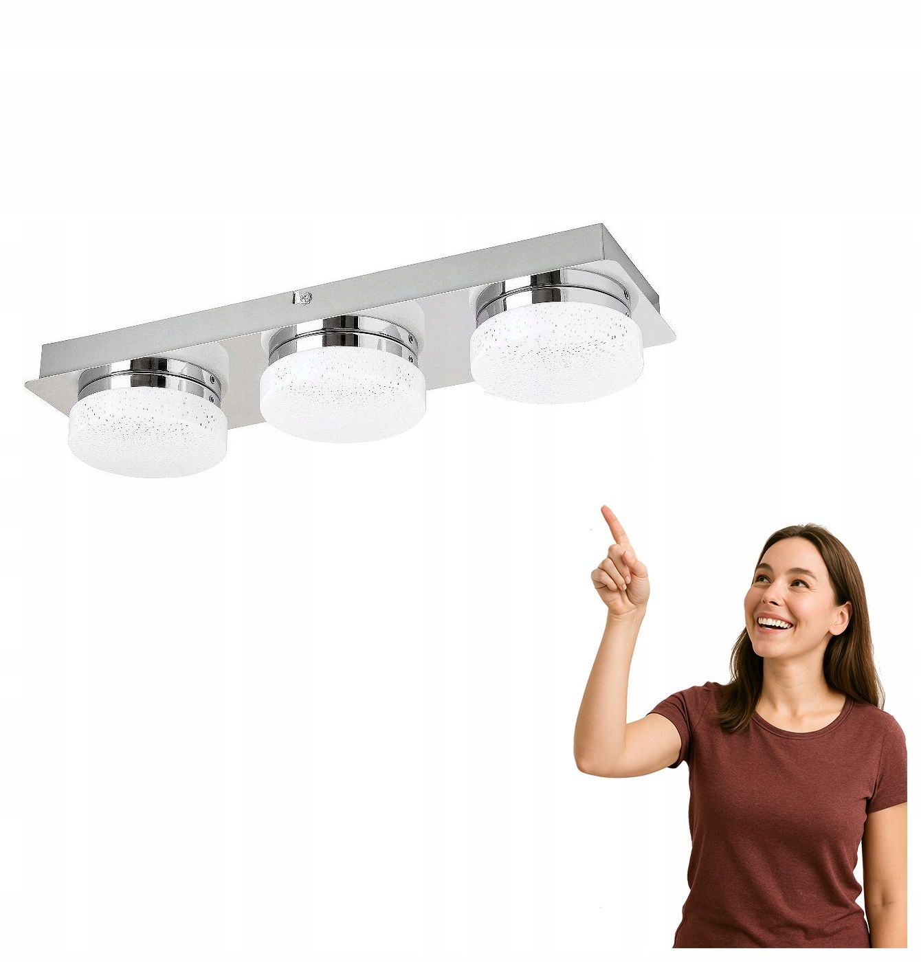 Led stropná lampa 15W Hilary 5663 Rabalux