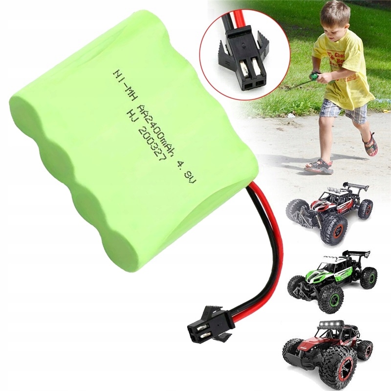 BATERIA AKUMULATOR NI-MH 4.8V 2400mAh RC AUTA