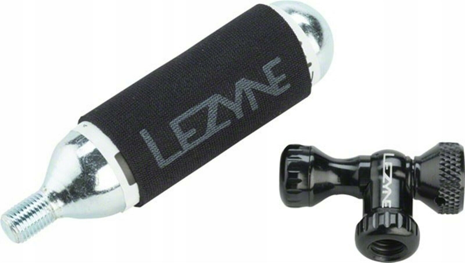 Pumpa na CO2 bombičky Lezyne Control Drive černá