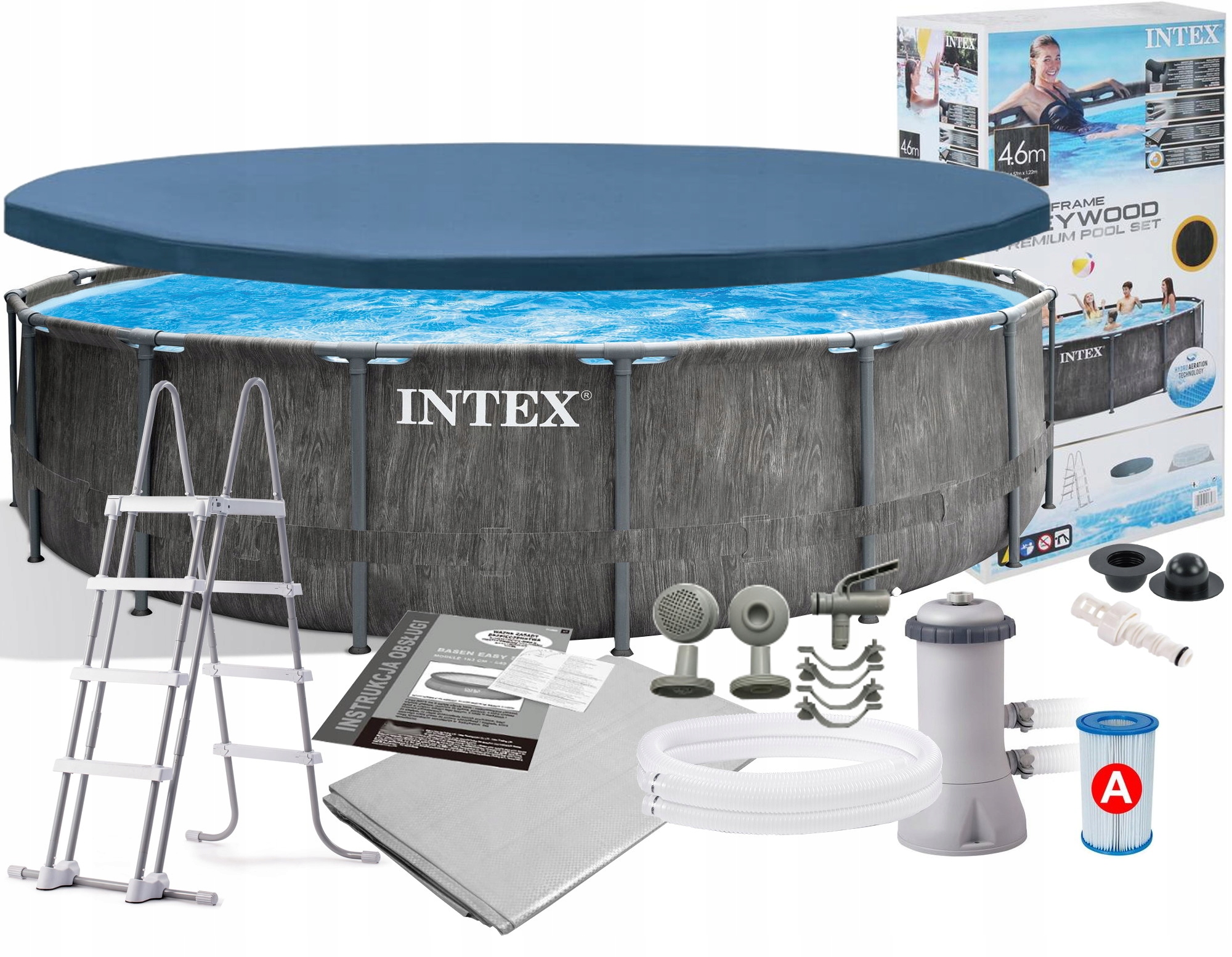 

Basen Ogrodowy 26742 Intex 11w1 457x122cm