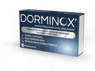 DORMINOX 12,5MG, na sen, 14TABLETEK