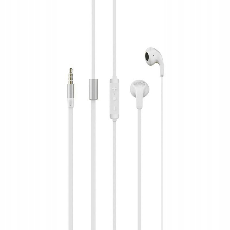 Słuchawki z kablem Vidvie HS673 3.5mm Jack biały