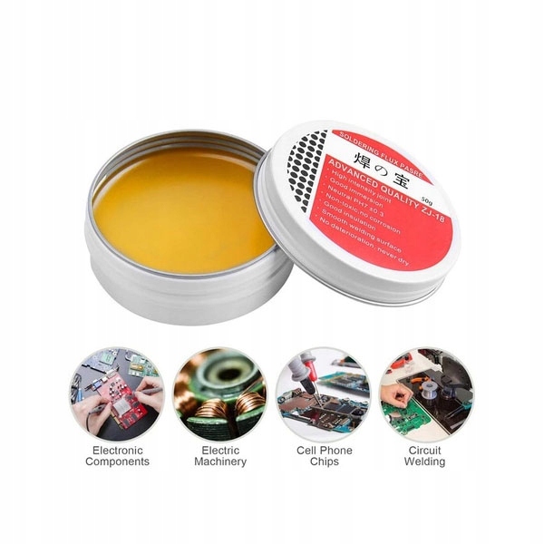 Pasta lutownicza 10g kalafonia do lutowania SZYBKI TOPIK PRZYPIESZACZ