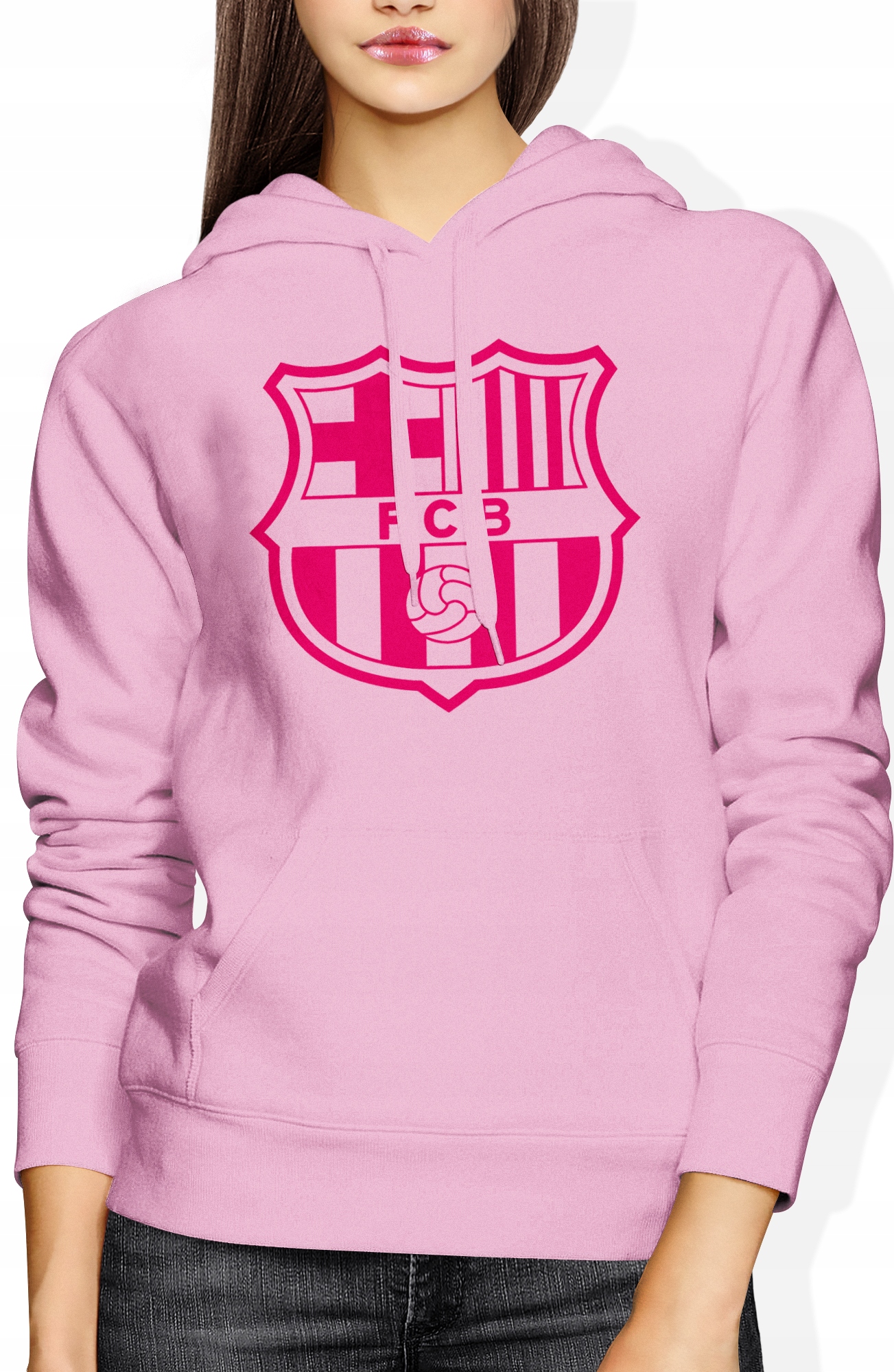 

Damska Bluza Z Kapturem Barcelona Messi Rozmiar S