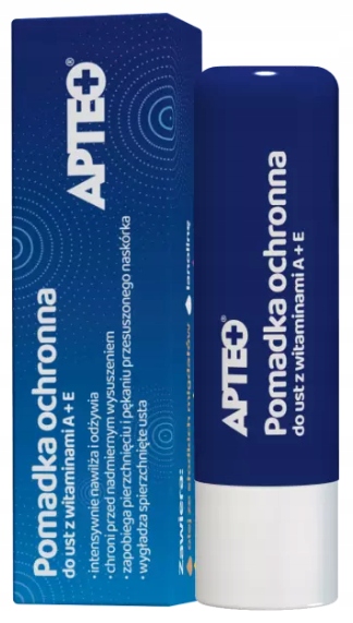 

Pomadka Ochronna Do Ust witamina A+e Apteo 4,9g