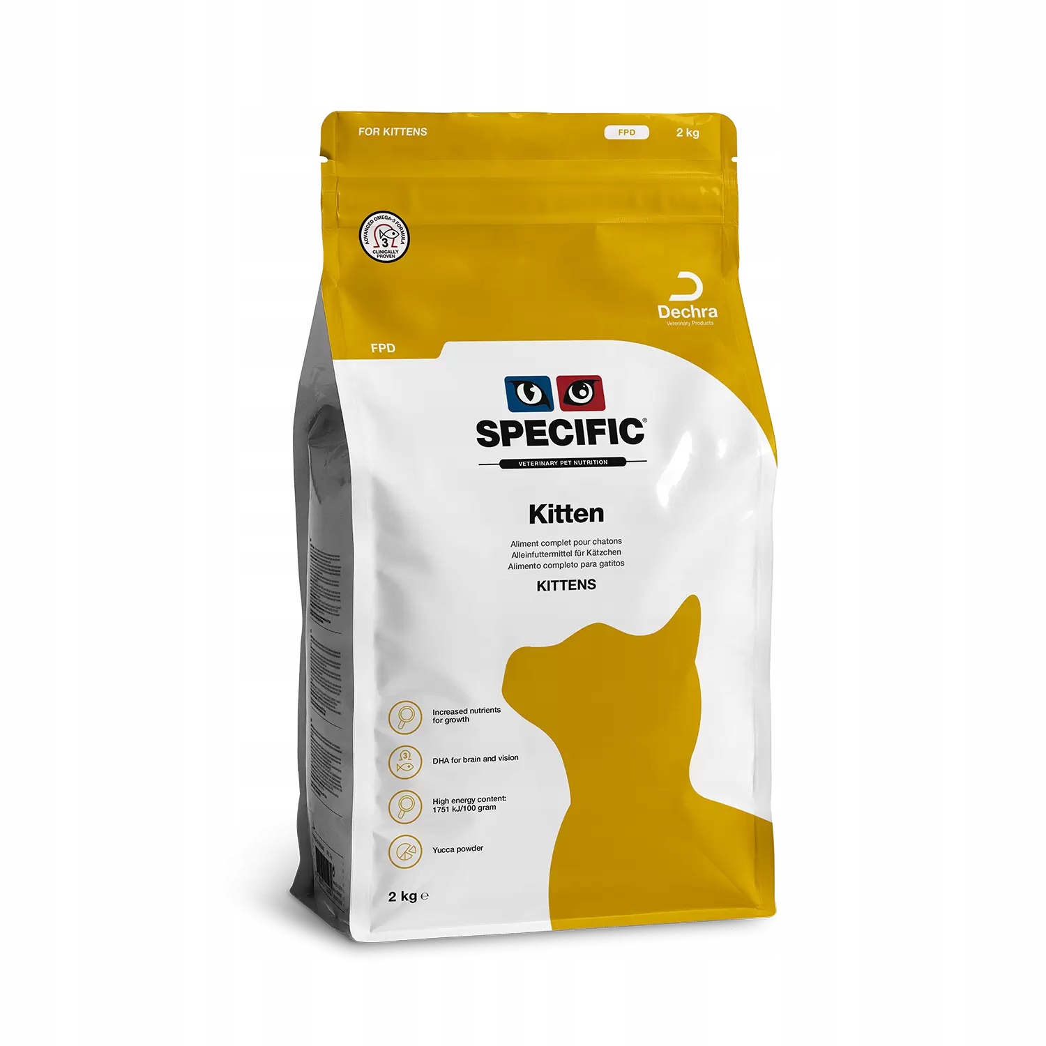 Levně Krmivo pro koťata a březí kojící kočky Fpd Specific 2 kg