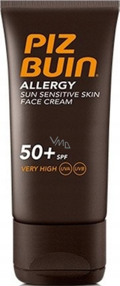 Piz Buin Allergy SPF50 opalovací krém na obličej 50 ml