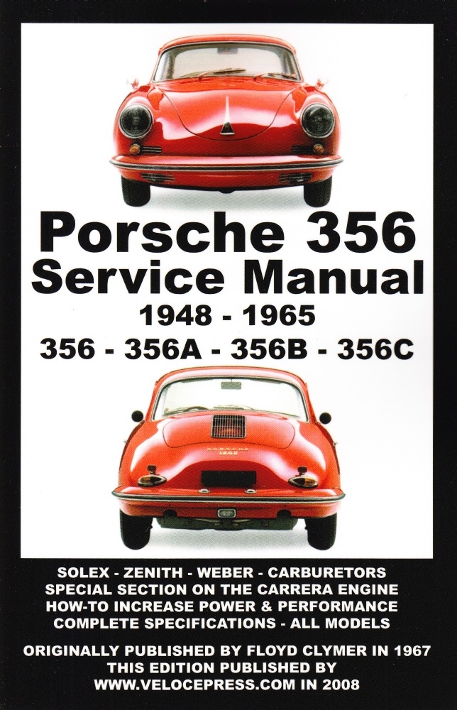 Porsche 356 (1948-1965) інструкція з експлуатації