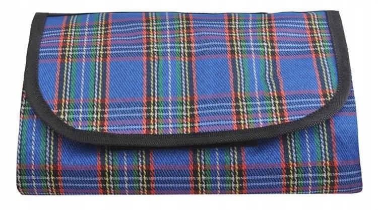 MATA PIKNIKOWA KOC NA PLAŻĘ Z RĄCZKĄ PIKNIK GRILL