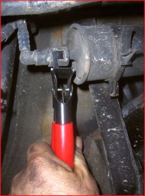 SZCZYPCE DO PRZEWODÓW PALIWOWYCH, OPEL Marka KS Tools