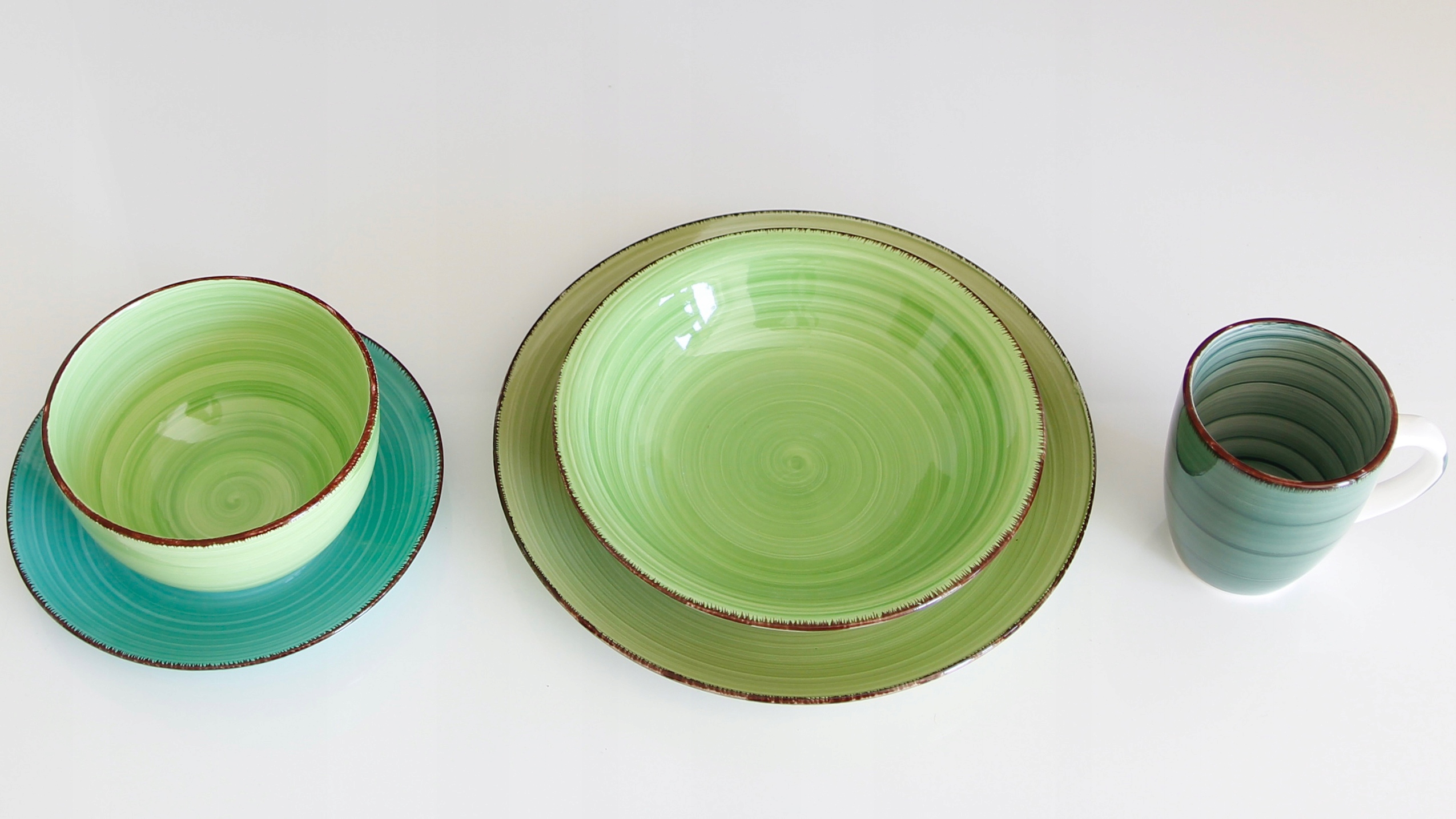 MISKI DO ZUPY TALERZE OBIADOWE ZESTAW DLA 6 OSÓB Marka MPLCo