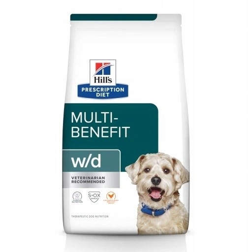 Levně Hill's Pd Prescription Diet Canine Diabetes Care w/d 10kg Veterinární Dieta pro Psy s Cukrovkou 10 kg