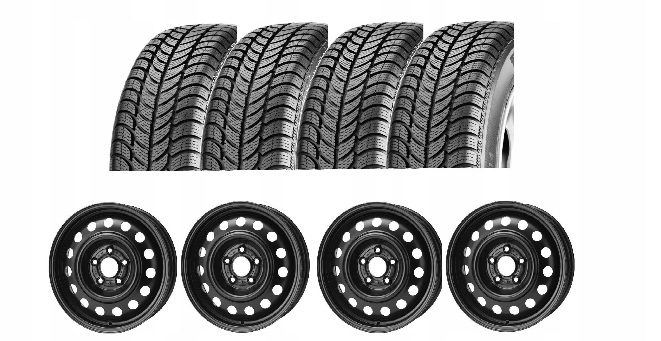 NOWE KOŁA ZIMA SEAT ALTEA EXEO 205/55R16 DĘBICA Rodzaj felg Stalowe