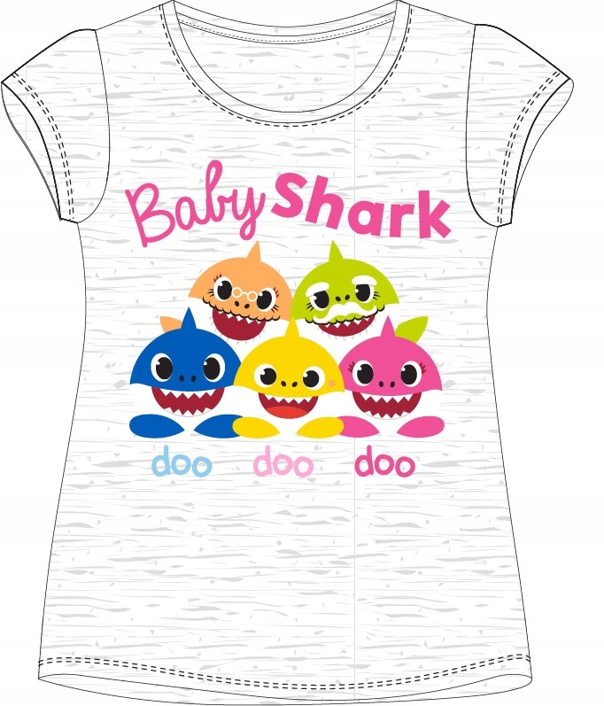 BABY SHARK tričko 104 cm 3-4 roky