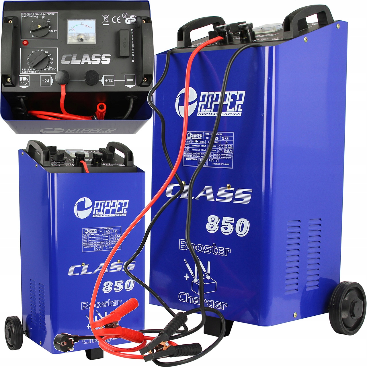 

Prostownik z rozruchem class 850 starter+GRATIS