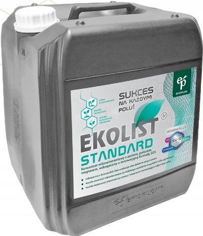 

Ekolist Standard nawóz wszystkie rodzaje upraw 5 l