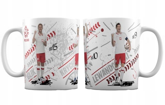 

Kubek Kubki Lewandowski Krychowiak Glik Piłkarze