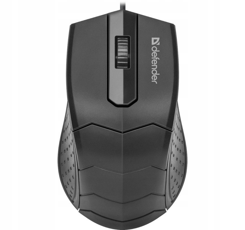Defender Mysz Przewodowa MB-530 Czarna Otpical 1000DPI 3P 52530