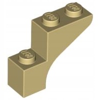 

Lego 88292 klocek łuk 1x3x2 piaskowy tan 1 szt N