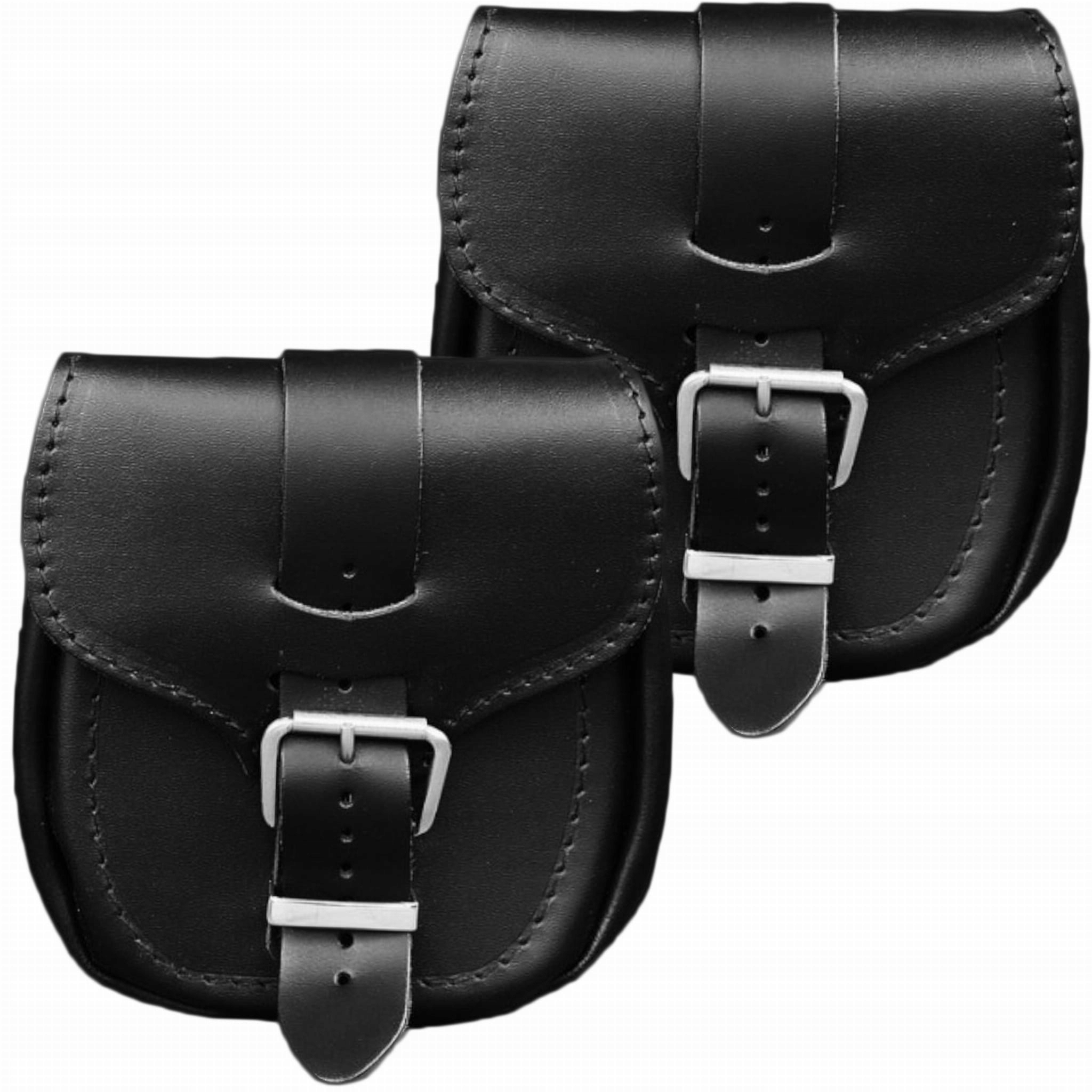 Kapsička Kožená Černá pro Kufr 2ks