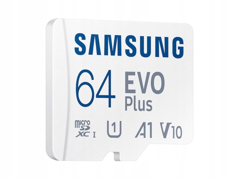 SAMSUNG EVO+ KARTA microSD 64GB class10 2021 r. Model EVO Plus