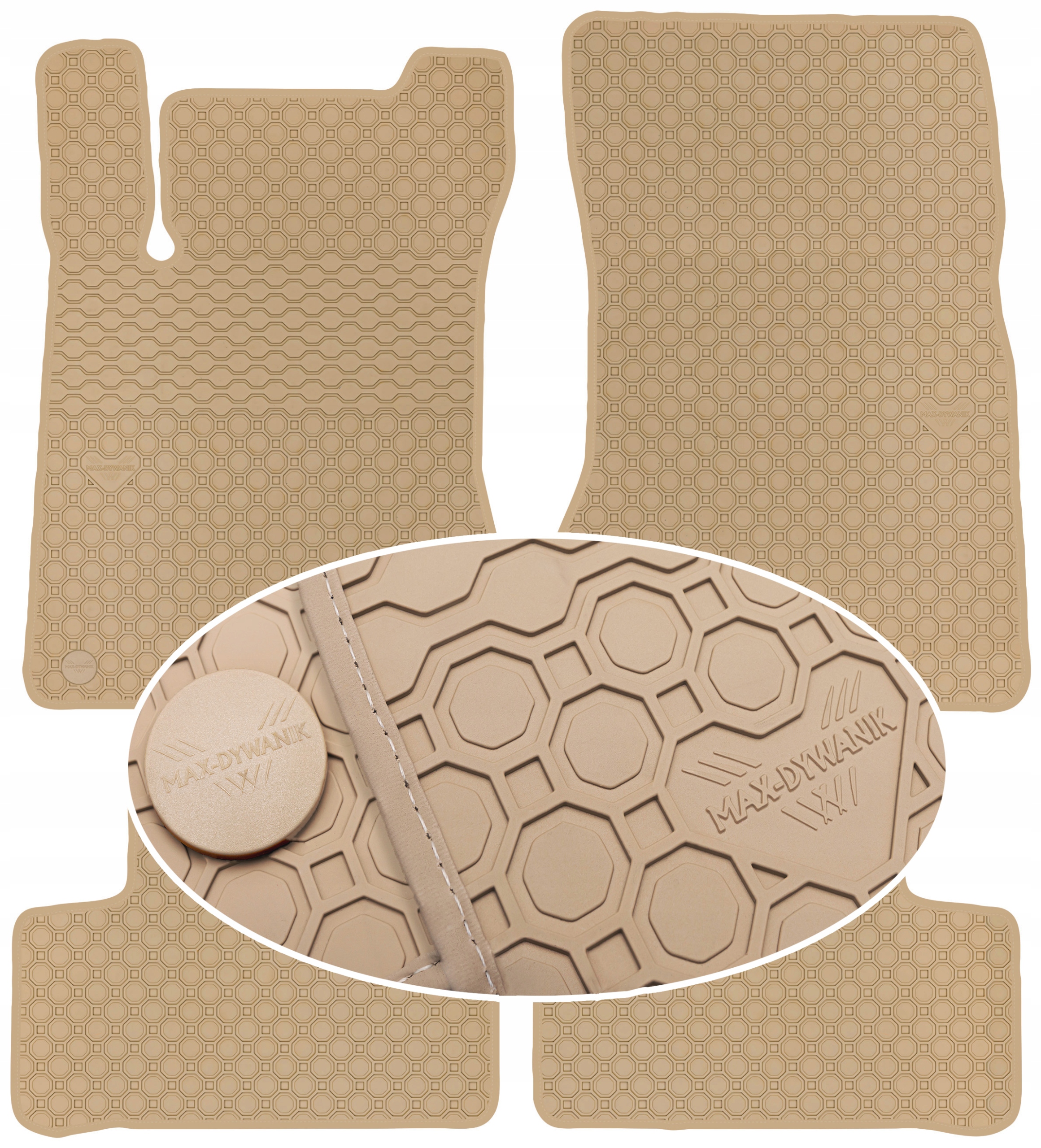 Mercedes B-Class W247 2018 Béžové koberce