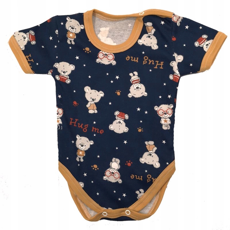 

Body Krótki Rękaw 100% bawełna Polskie 68 cm