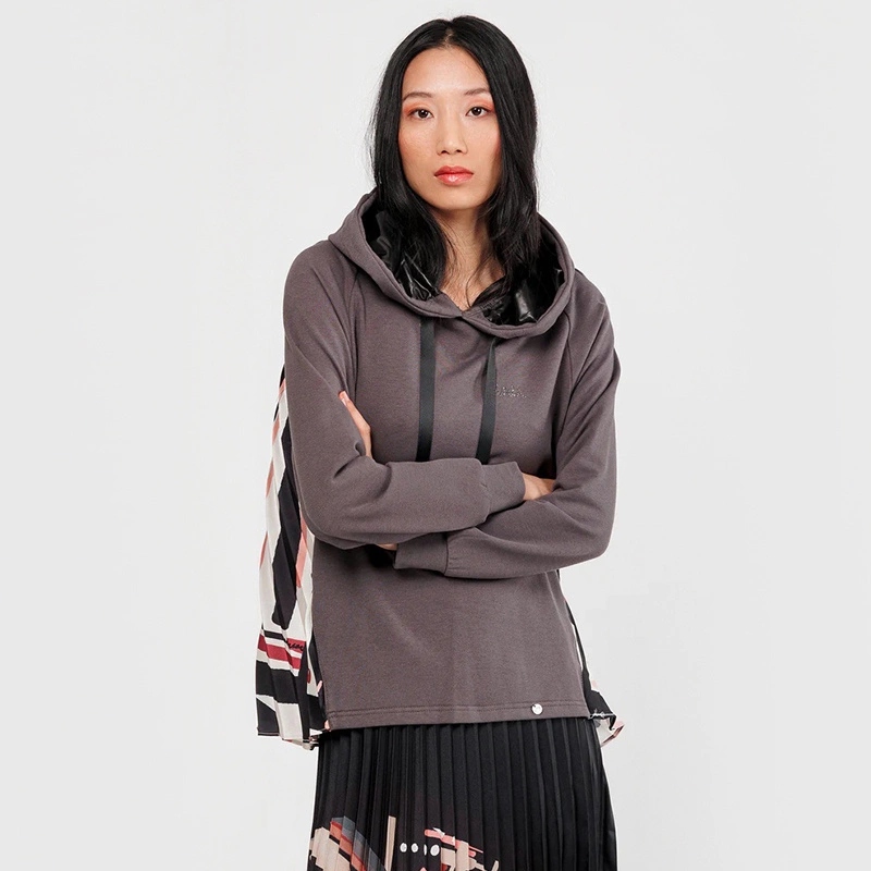 Stylová mikina Anekke Sudadera Con Capucha Gris 41280-328/428/528/628