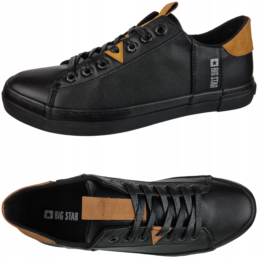 

Trampki Big Star męskie czarne buty GG174026 42