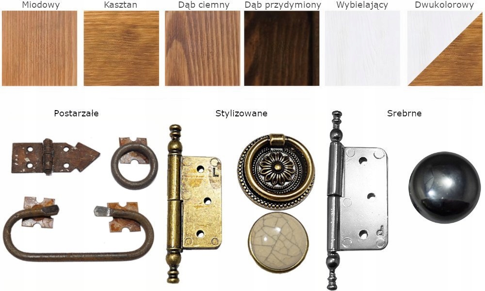 SEKRETARZYK BIURKO SOSNOWE TOALETKA DĄB BIAŁY DUŻY Materiał korpusu drewno