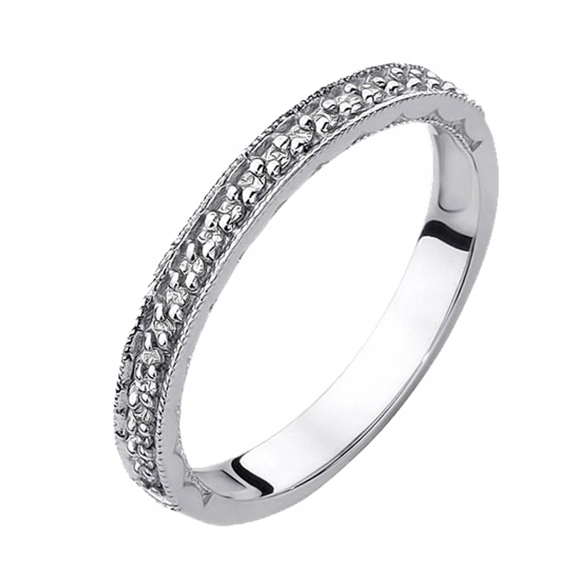 

Pierścionek Z Białego Złota Z Brylantami 0,10ct