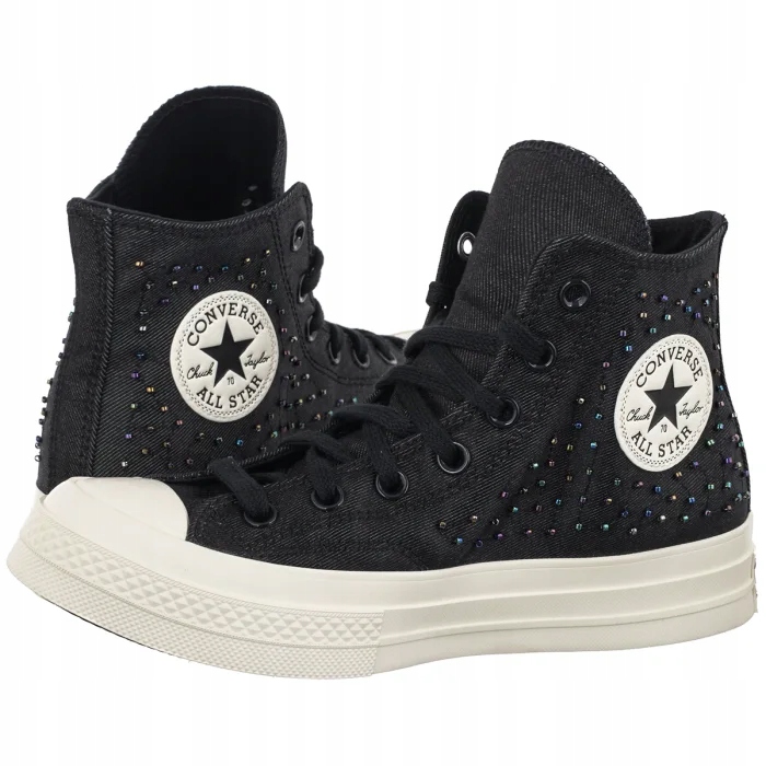 Dámské tenisky Converse Chuck 70 Hi Black A16642C černé