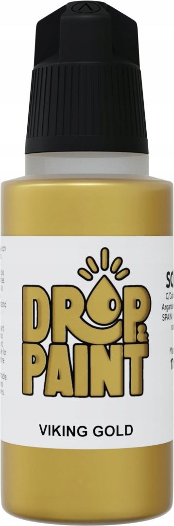 Scale 75: Drop Paint Farbka do aerografu 17 ml Viking Gold