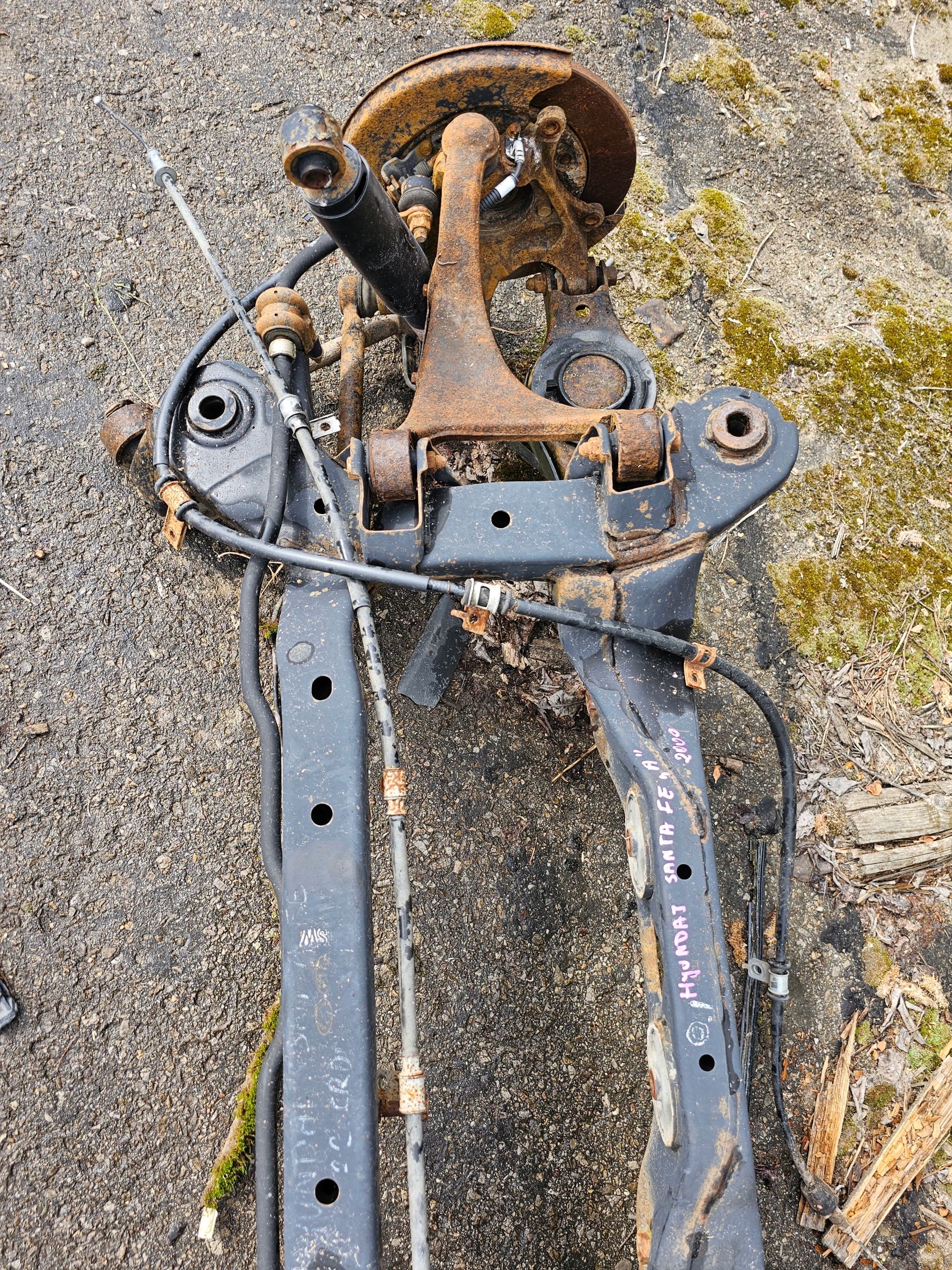 ZAWIESZENIE BELKA TYŁ HYUNDAI SANTA FE II 05'-15'