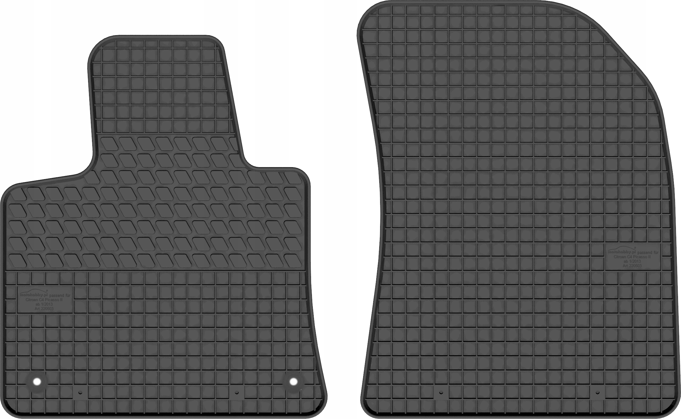 

Dywaniki gumowe do Citroen C4 Picasso II 2013-2018